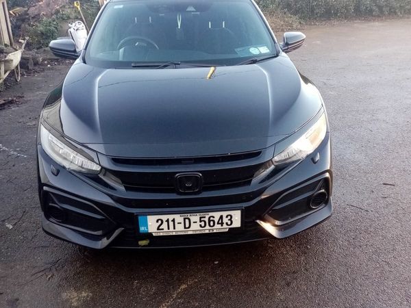 Honda Civic Hatchback, Petrol, 2021, Black