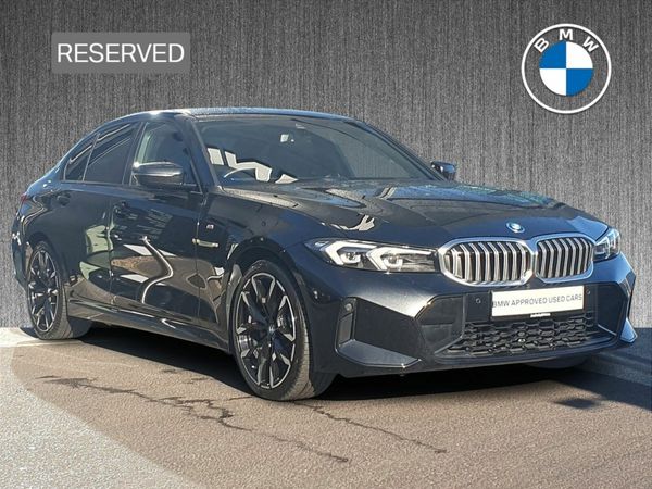 BMW 3-Series Saloon, Petrol Plug-in Hybrid, 2025, Black