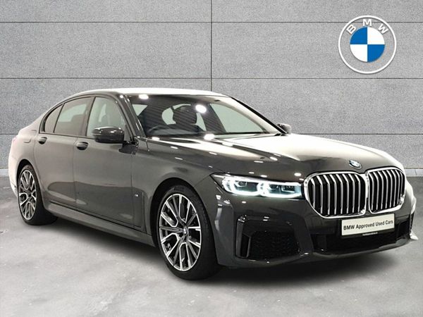 BMW 7-Series Saloon, Petrol Plug-in Hybrid, 2021, Grey