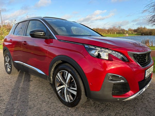 Peugeot 3008 SUV, Petrol, 2017, Red