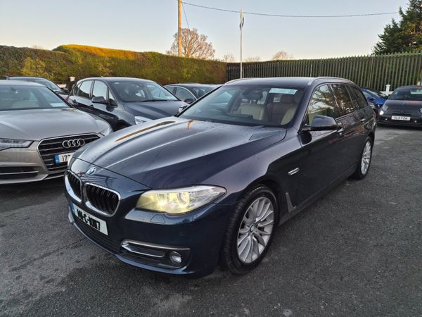 BMW 5-Series Estate, Diesel, 2014, Blue