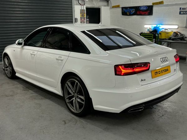 Audi A6 Saloon, Diesel, 2017, White