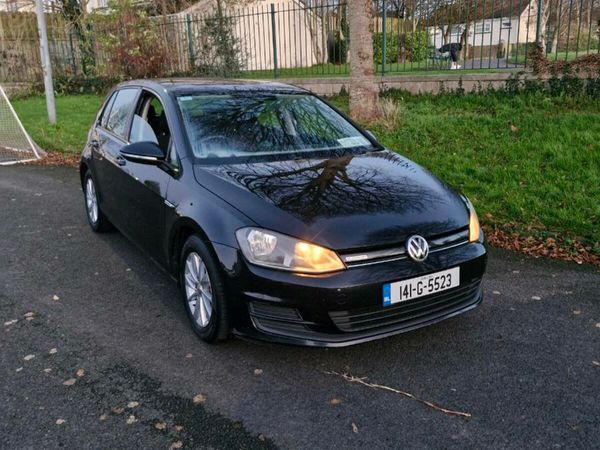 Volkswagen Golf Hatchback, Diesel, 2014, Black