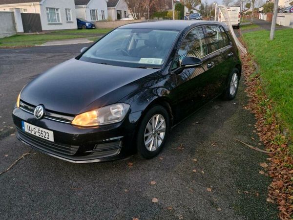 Volkswagen Golf Hatchback, Diesel, 2014, Black