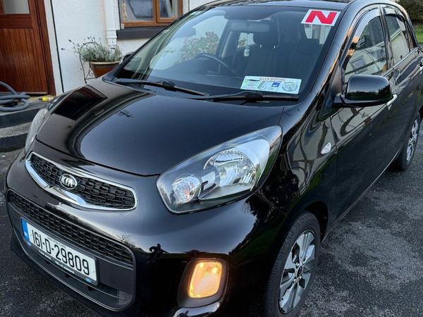 Kia Picanto Hatchback, Petrol, 2016, Black