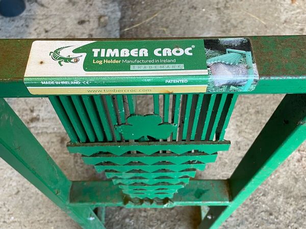 Timber Crock Log holder for sale in Co. Wexford for €120 on DoneDeal