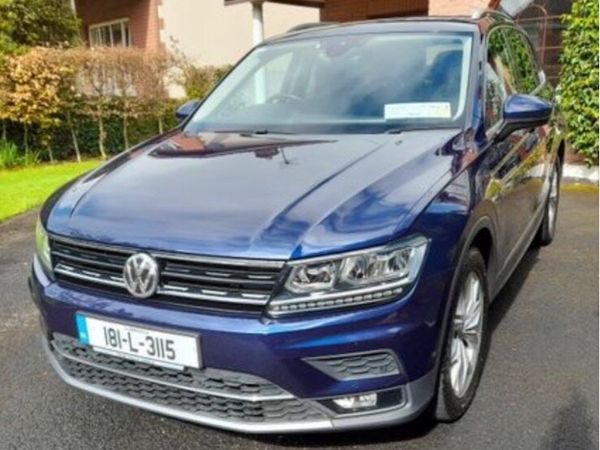 Volkswagen Tiguan SUV, Diesel, 2018, Blue