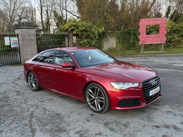 Audi A6 Saloon, Diesel, 2015, Red