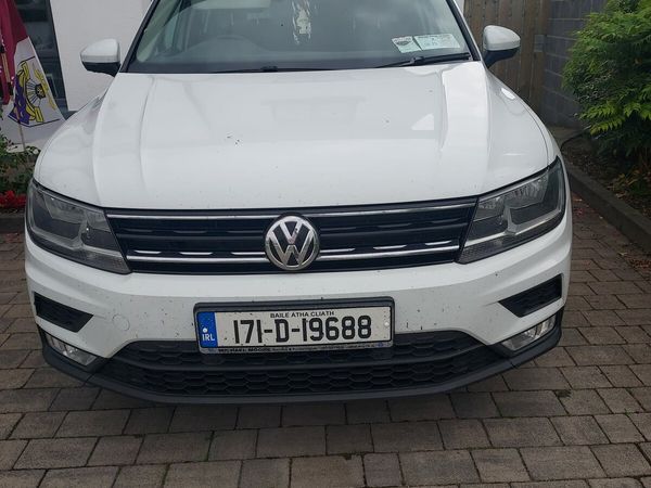 Volkswagen Tiguan SUV, Diesel, 2017, White