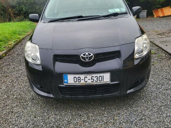 Toyota Auris Hatchback, Petrol, 2008, Black