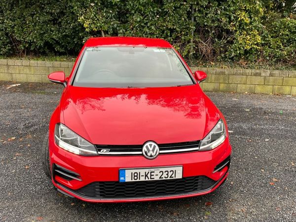 Volkswagen Golf Hatchback, Petrol, 2018, Red