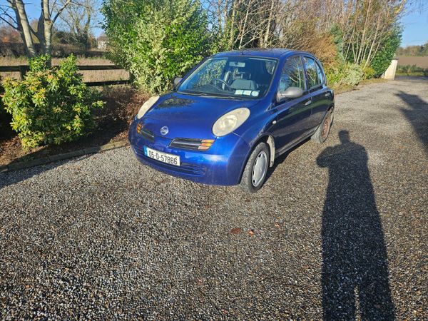 Nissan Micra Hatchback, Petrol, 2005, Blue