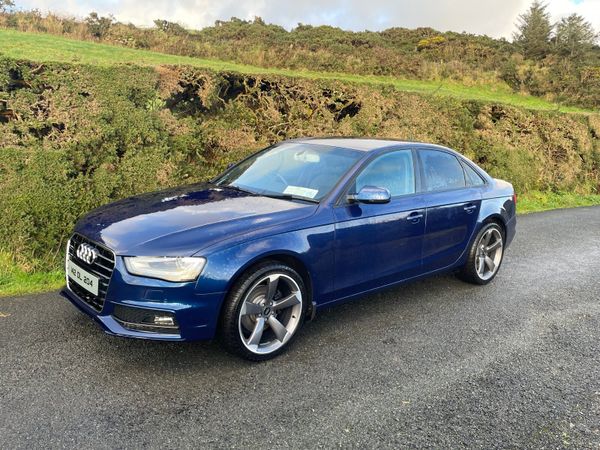 Audi A4 Saloon, Diesel, 2014, Blue