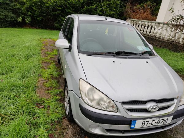 Hyundai Getz Hatchback, Petrol, 2007, Silver