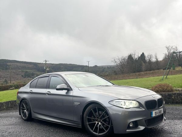 BMW 5-Series Saloon, Diesel, 2015, Grey