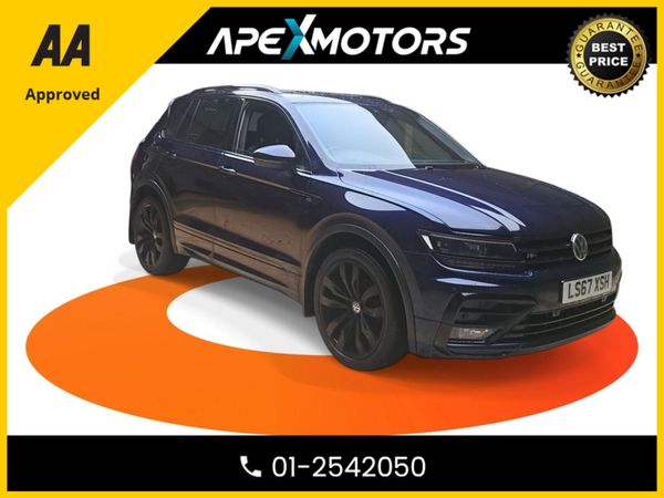 Volkswagen Tiguan SUV, Diesel, 2017, Blue