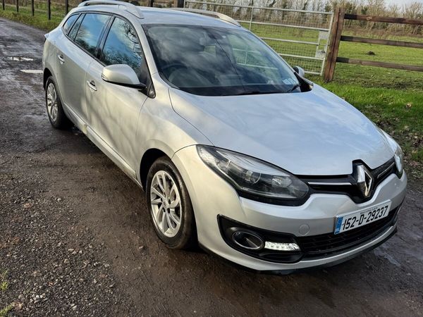 Renault Megane Estate, Diesel, 2015, Silver