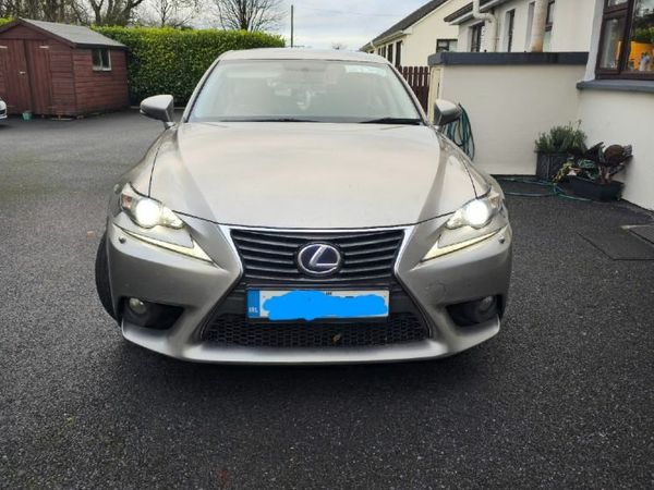 Lexus IS Saloon, Petrol Hybrid, 2014, Silver
