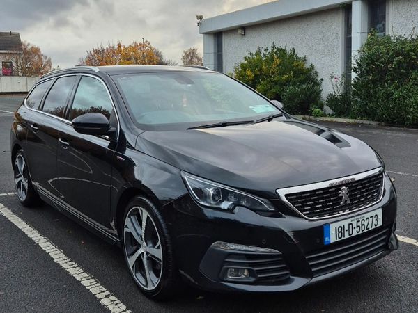 Peugeot 308 Estate, Diesel, 2018, Black