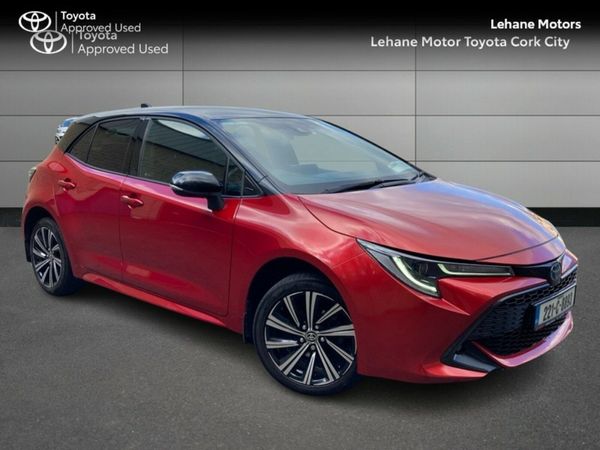 Toyota Corolla Hatchback, Petrol Hybrid, 2022, Red