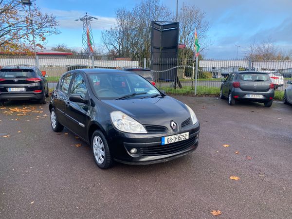 Renault Clio Hatchback, Petrol, 2008, Black
