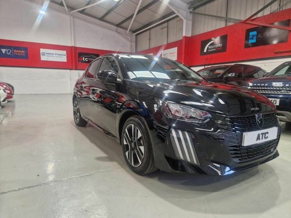 Peugeot 208 Hatchback, Petrol, 2024, Black