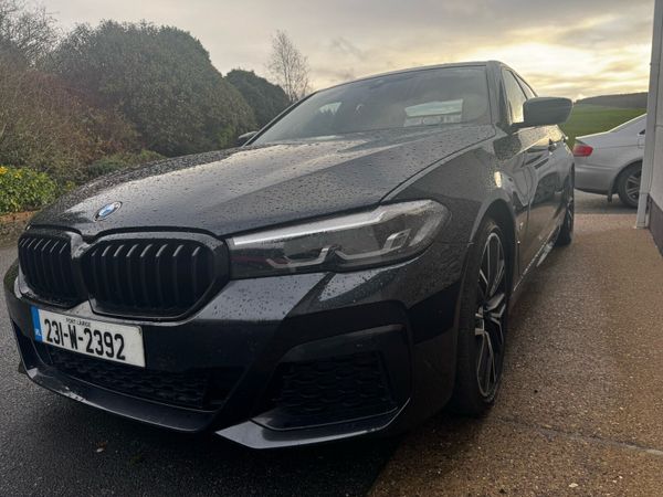 BMW 5-Series Saloon, Diesel, 2023, Black