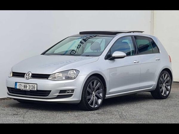 Volkswagen Golf Hatchback, Diesel, 2017, Silver