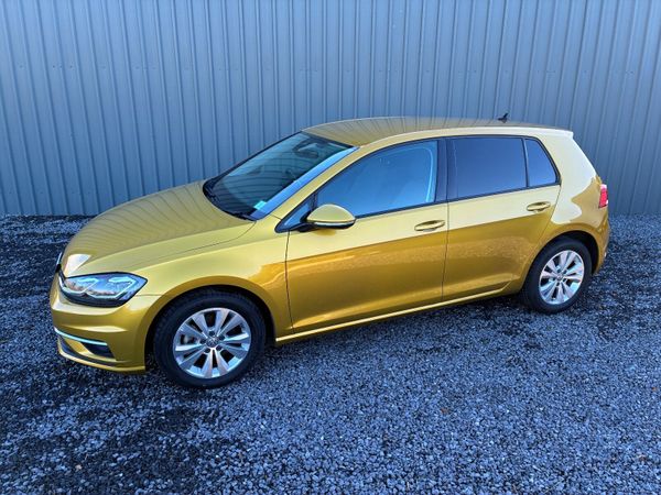 Volkswagen Golf Hatchback, Petrol, 2017, Gold