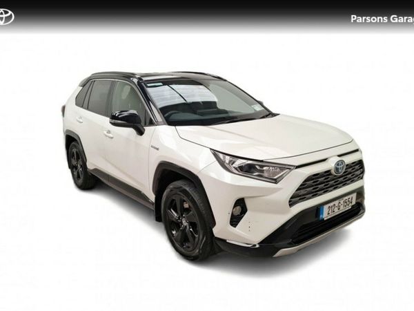 Toyota RAV4 SUV, Petrol Hybrid, 2021, White
