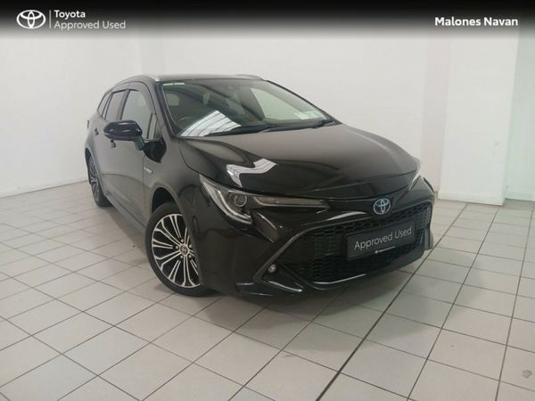 Toyota Corolla Estate, Petrol Hybrid, 2021, Black