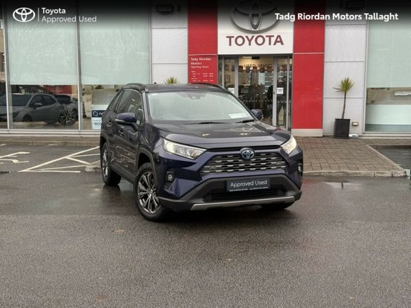 Toyota RAV4 SUV, Petrol Hybrid, 2022, Blue