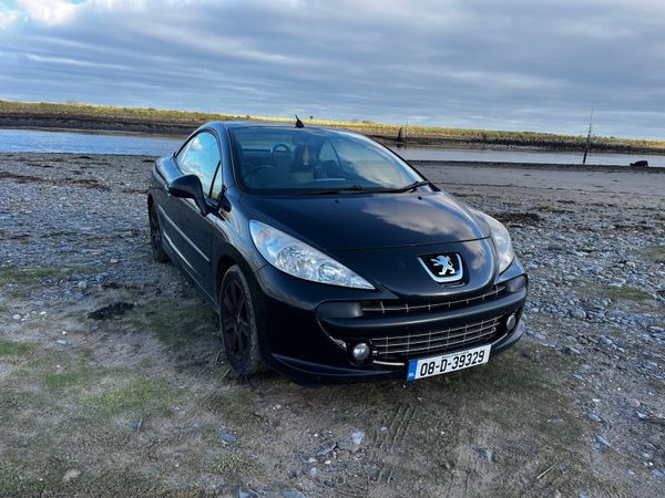 Peugeot 207 Convertible, Petrol, 2008, Black