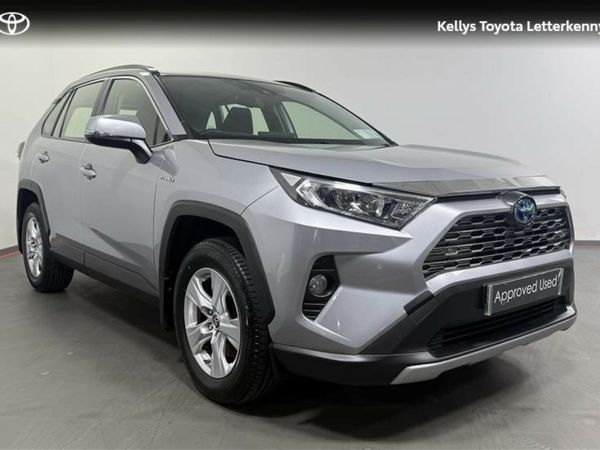 Toyota RAV4 SUV, Petrol Hybrid, 2021, Grey
