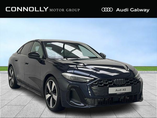 Audi A5 Saloon, Petrol Hybrid, 2026, Blue