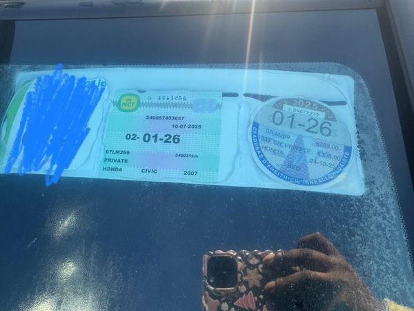 Honda Civic Hatchback, Petrol, 2007, Red