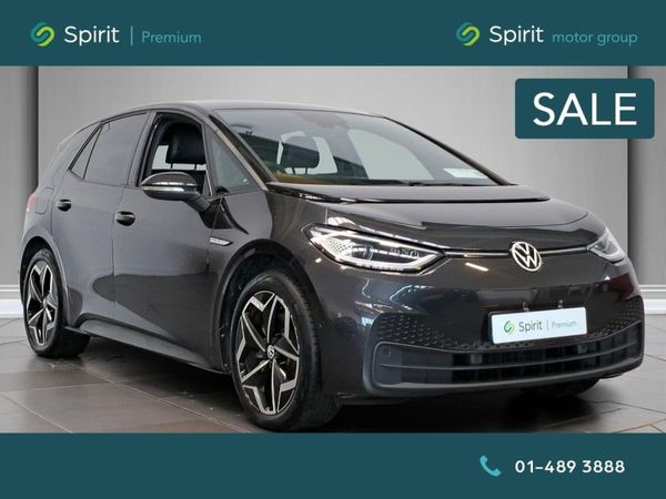 Volkswagen ID.3 Hatchback, Electric, 2022, Grey