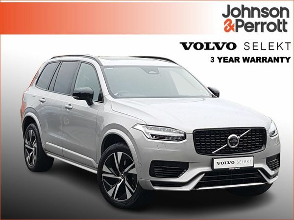 Volvo XC90 SUV, Petrol Plug-in Hybrid, 2024, Silver