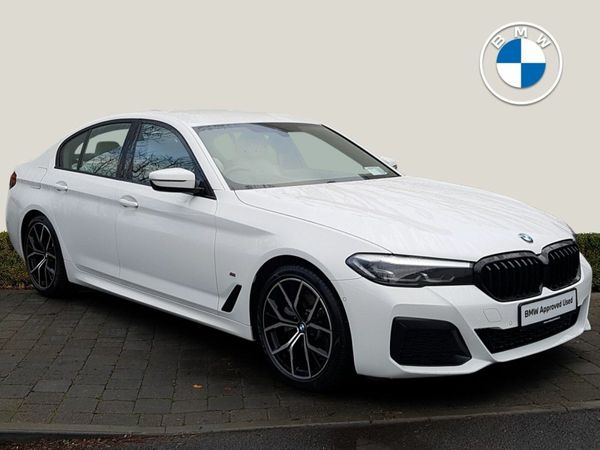 BMW 5-Series Saloon, Diesel, 2023, White