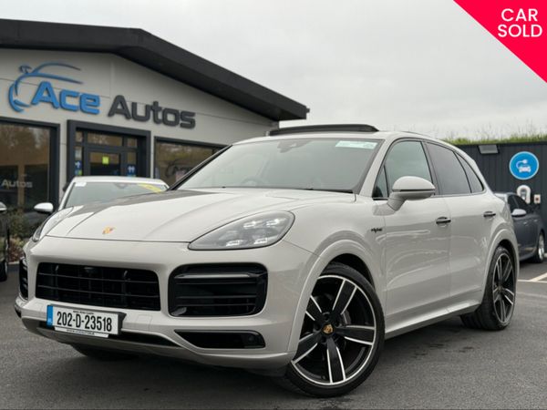 Porsche Cayenne SUV, Petrol Plug-in Hybrid, 2020, Beige