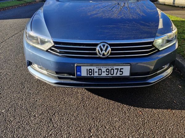 Volkswagen Passat Saloon, Diesel, 2018, Blue