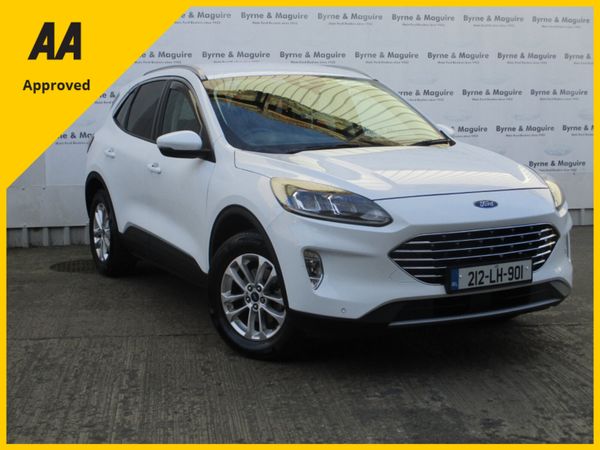 Ford Kuga MPV, Petrol Plug-in Hybrid, 2021, White