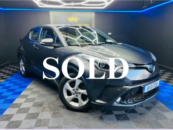 Toyota C-HR Hatchback, Petrol Hybrid, 2018, Grey