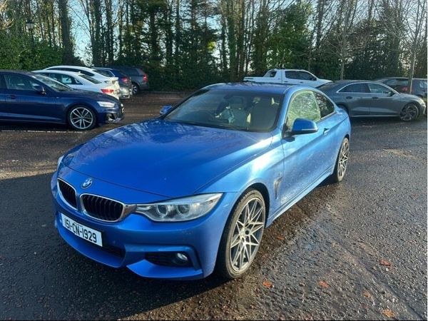 BMW 4-Series Coupe, Diesel, 2015, Blue