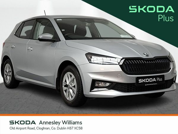 Skoda Fabia Hatchback, Petrol, 2025, Silver