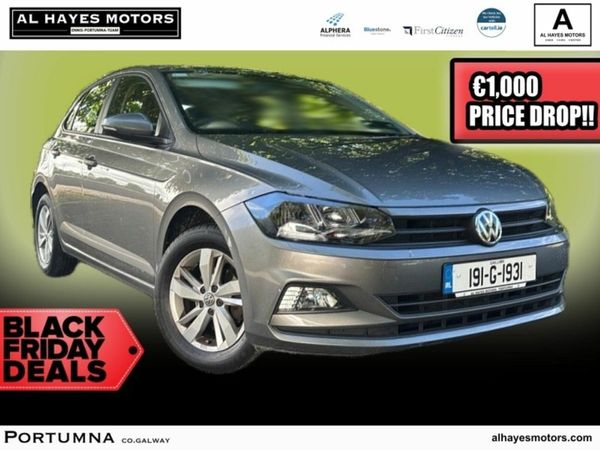 Volkswagen Polo Hatchback, Petrol, 2019, Grey
