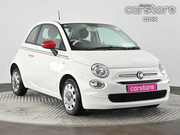 Fiat 500 Hatchback, Petrol, 2021, White
