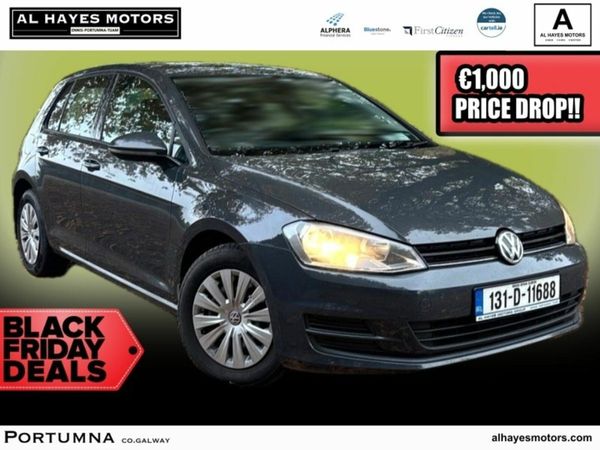 Volkswagen Golf Hatchback, Diesel, 2013, Grey