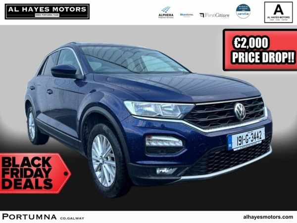 Volkswagen T-Roc SUV, Diesel, 2019, Blue