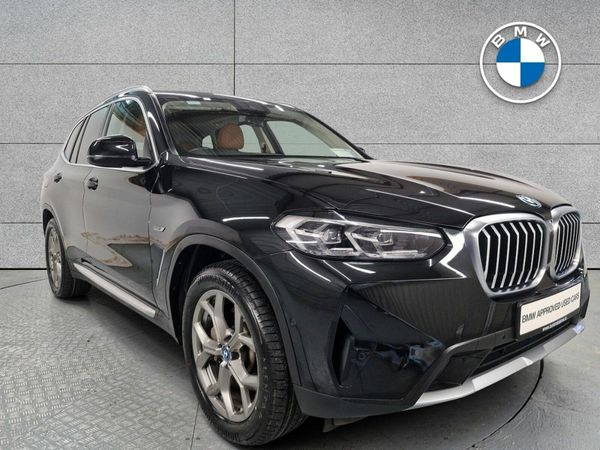 BMW X3 SUV, Petrol Plug-in Hybrid, 2022, Black